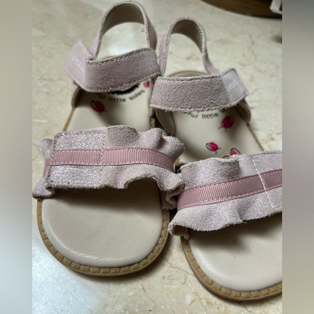 Livie & Luca Pink Kids Sandals size 11